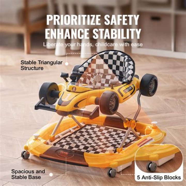 Are baby walkers adjustable for height?