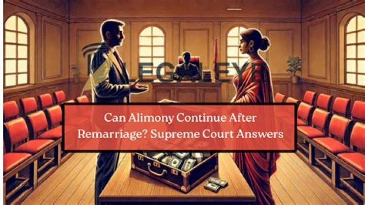 Can alimony payments continue after death?