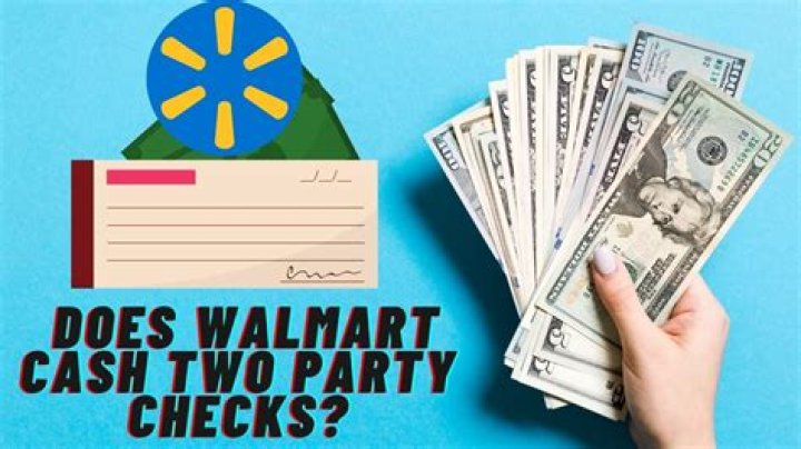 Can two party checks be cashed by one party?