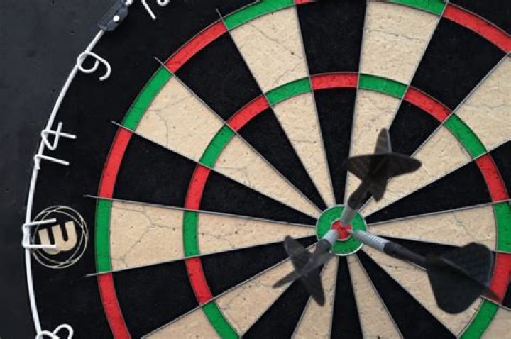 Can you check out on a triple in darts?