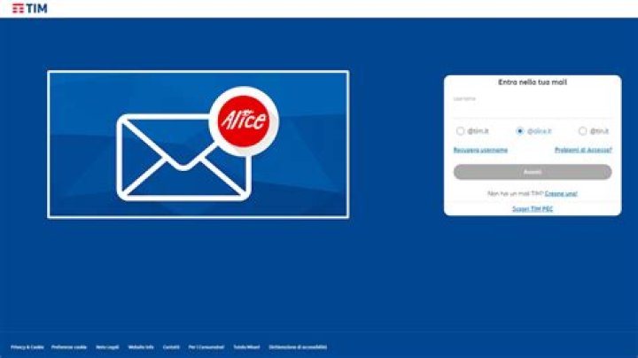 Come registrarsi su Tim mail?