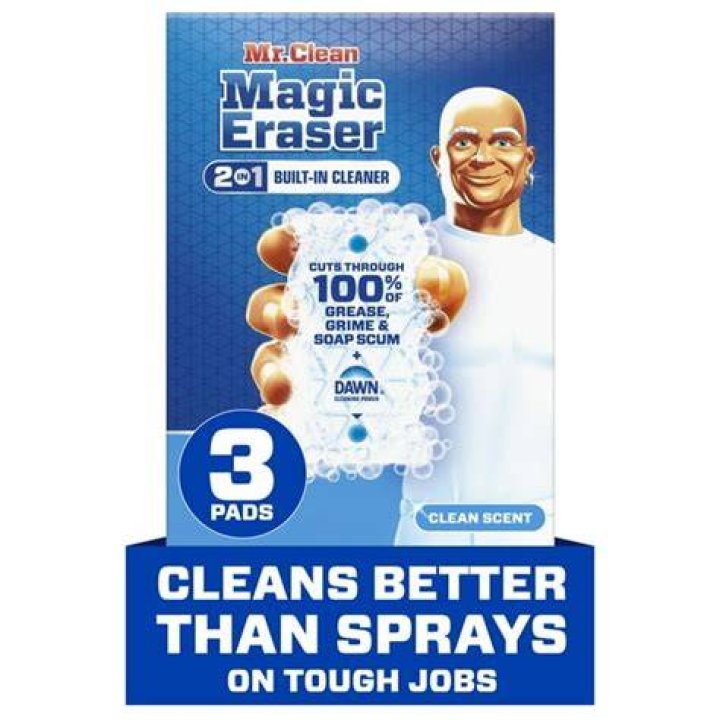 Do Mr Clean Magic Erasers disinfect?