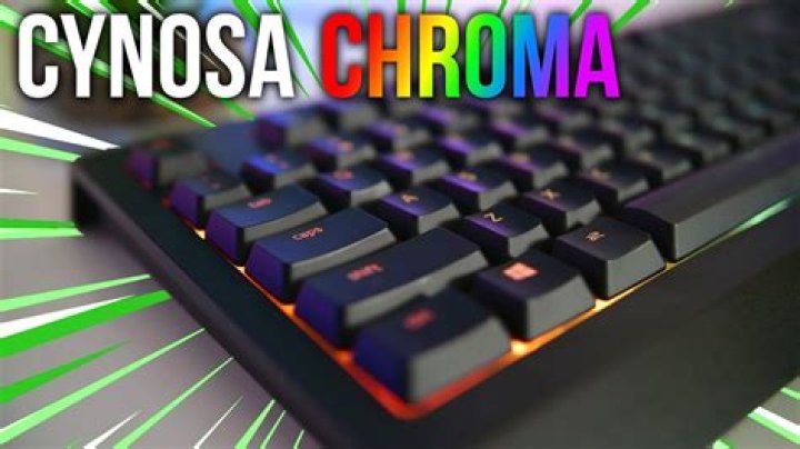 Does a Razer Cynosa chroma work on ps4?