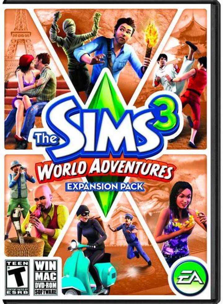 Does Sims 3 World Adventures come with a new town?