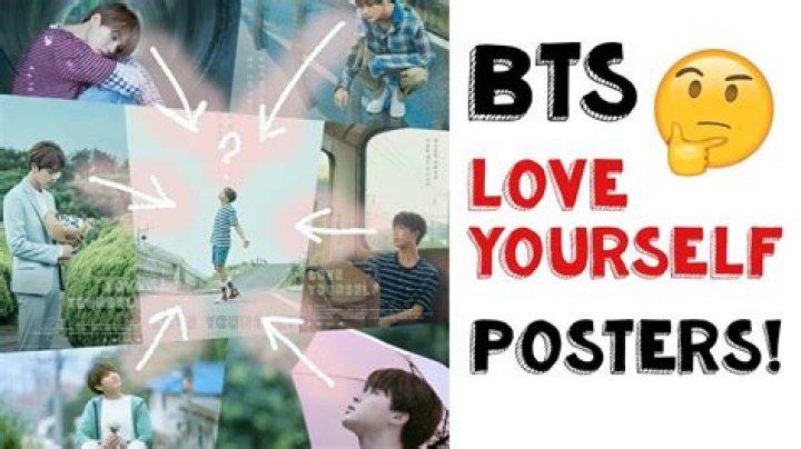 Does the BTS Love Yourself her album come with a poster?