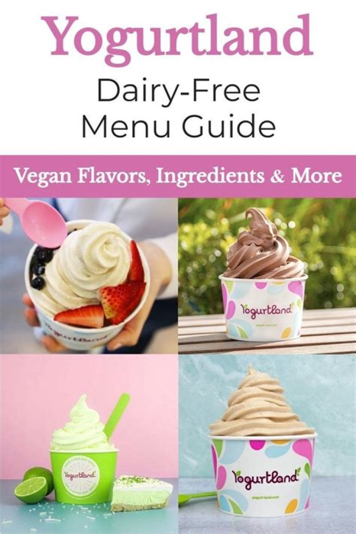 Does yogurtland have non dairy yogurt?