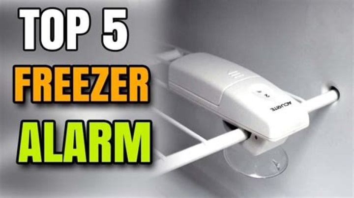 How do freezer alarms work?