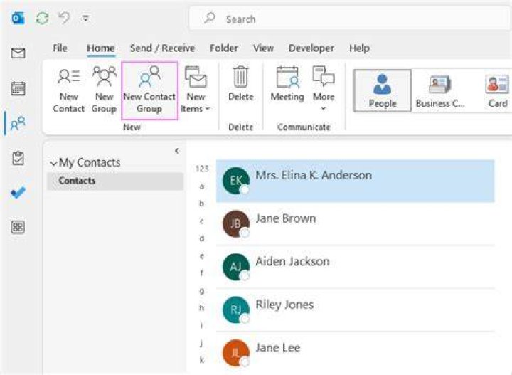 How do I create a contact group in G Suite?