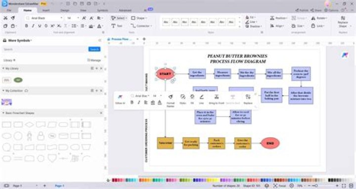 How do I fill a shape in Visio?