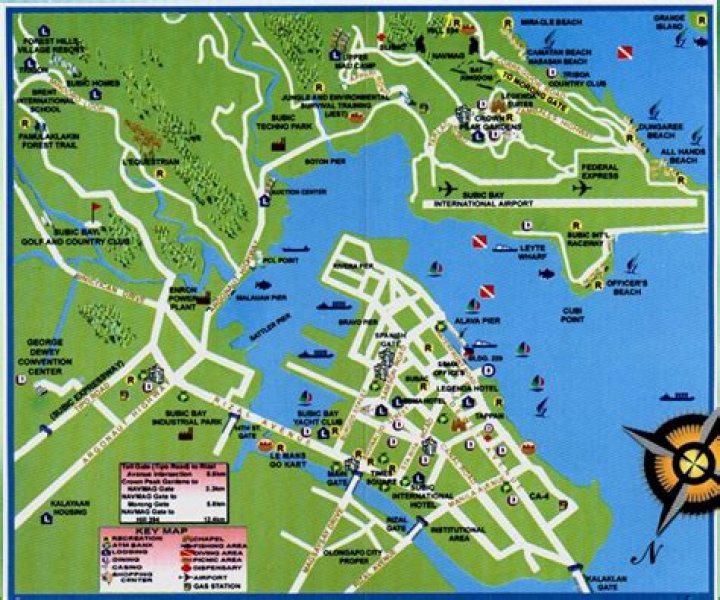 How do I get to Subic Bay?