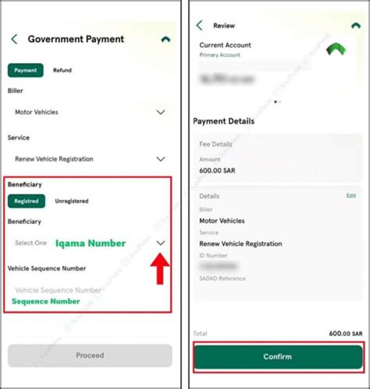 How do I pay my Istimara fee online?