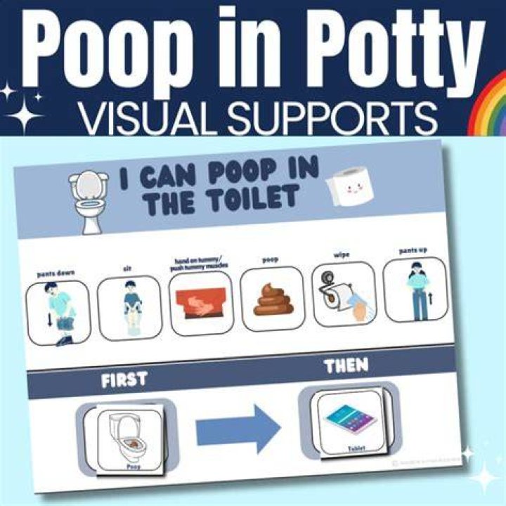 How do you clean potty after pooping?