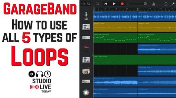 How do you use loops in GarageBand?
