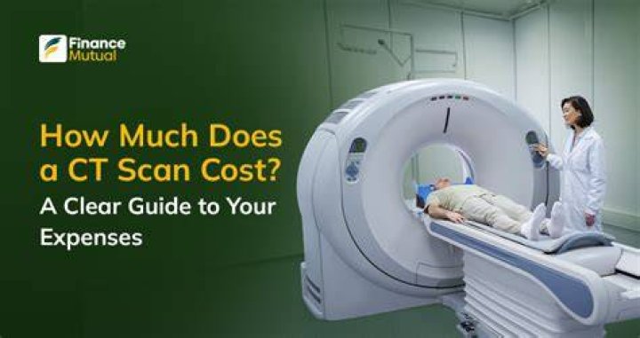 How does CT scan cost?