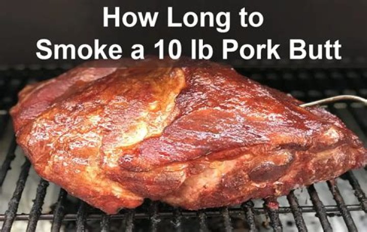 How long do you smoke a pork butt?