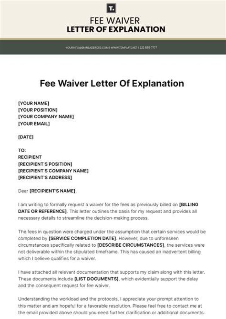 How long does it take for a fee waiver to process?