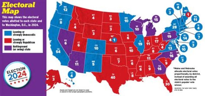 How many Electoral College votes does the state of Hawaii have?