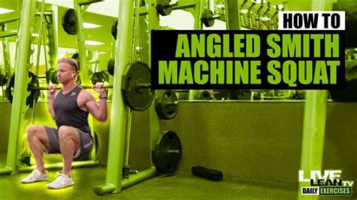 What exercises can you do with a Smith Machine?