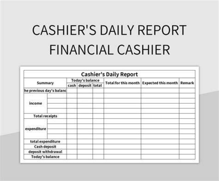What is front office cash sheet?