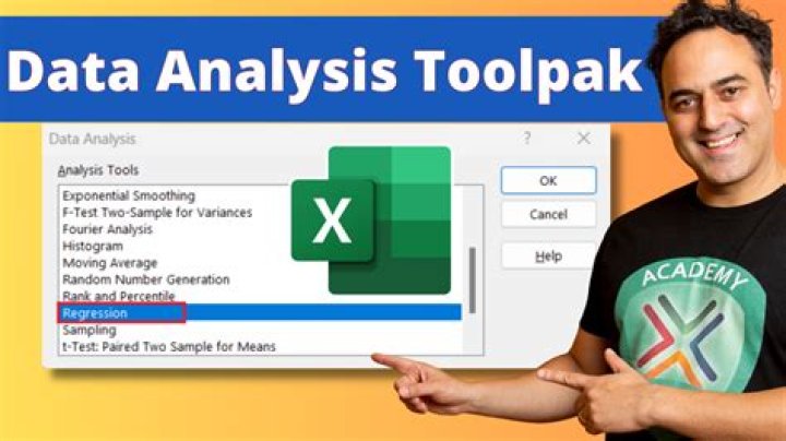 What is the Excel analysis ToolPak?