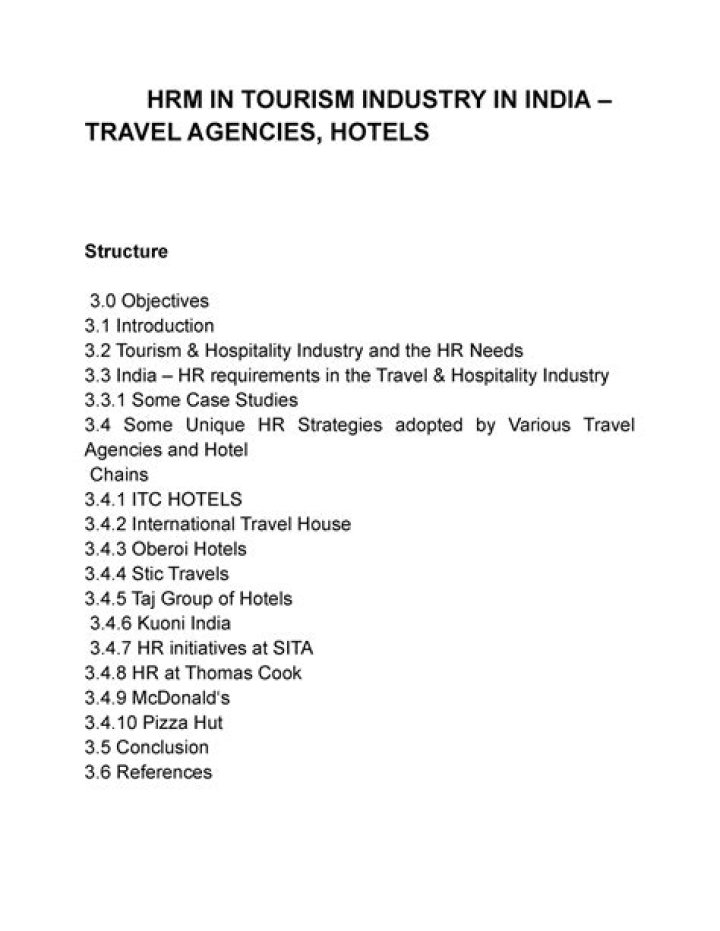What is the need of HRM in tourism industry?