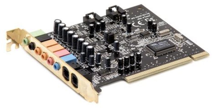 What is the sound card used for in a computer?