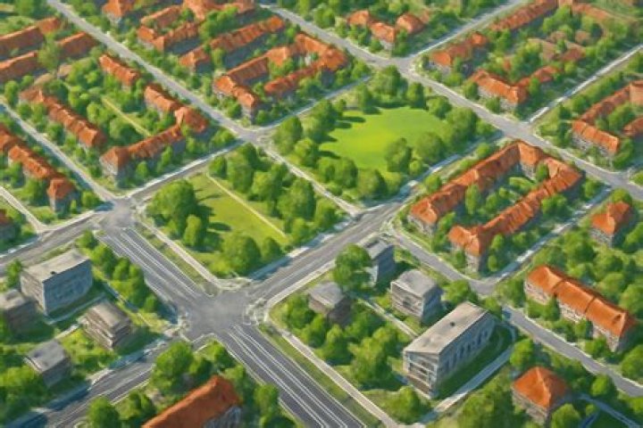 What means town?