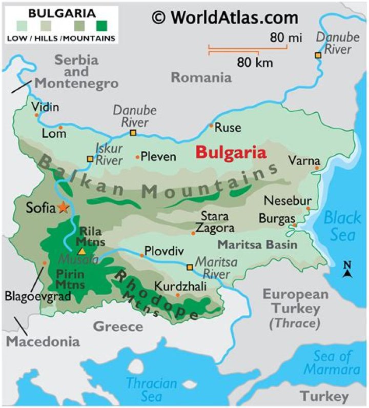 What region is Bulgaria?