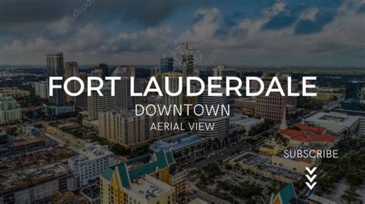 What street is downtown Fort Lauderdale?