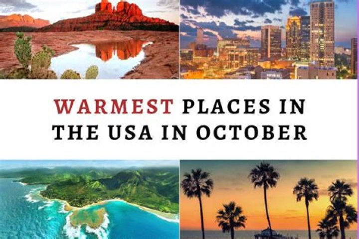 Where in the US is warm in October?