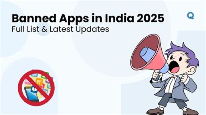 Which apps are banned in Kashmir?