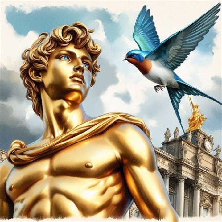 Why was the swallow not ready to leave the Happy Prince?