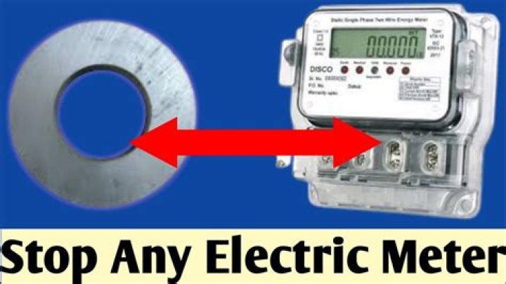 Will a magnet stop my electric meter?